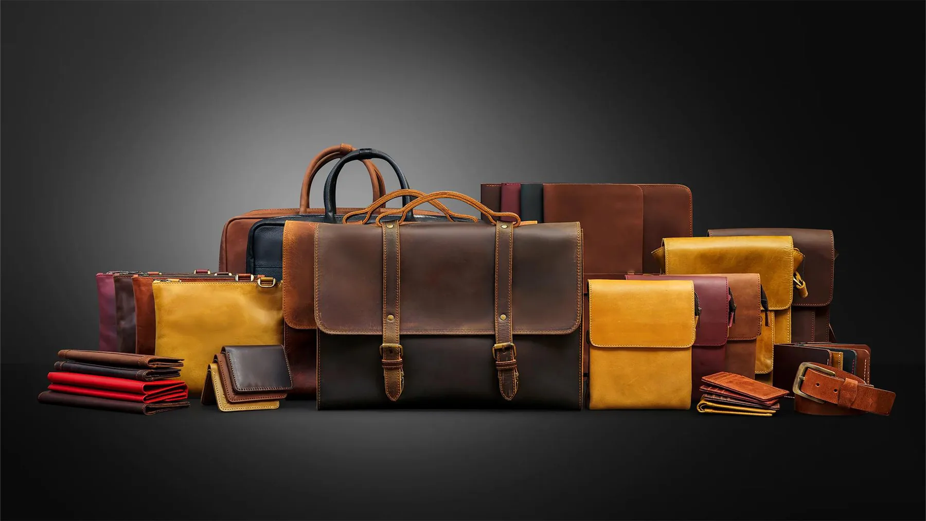 Premium leather goods collection