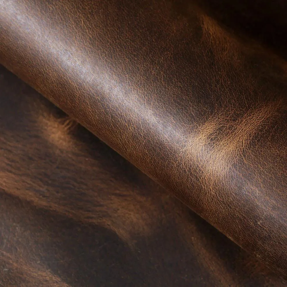 Full-grain leather