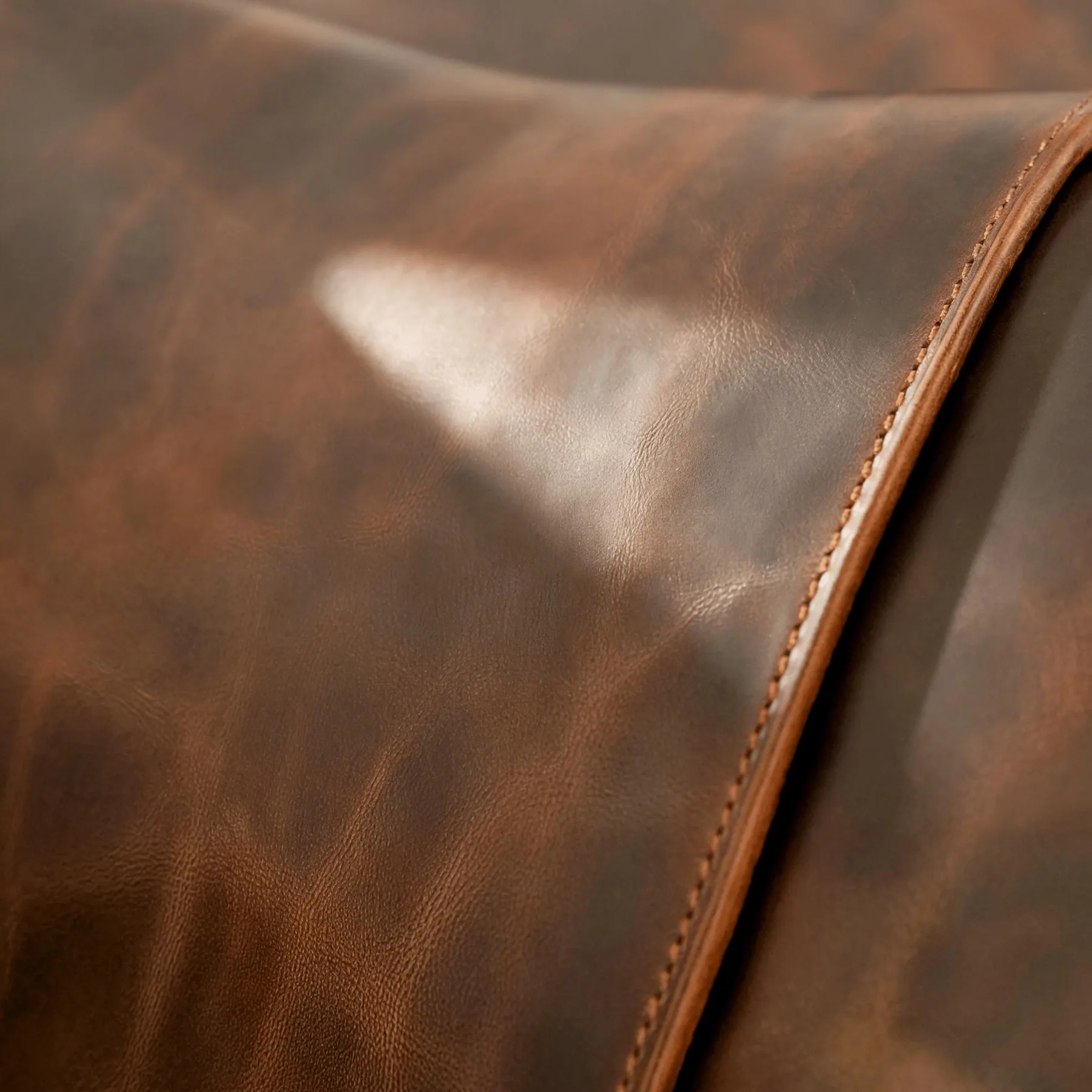 Leather finish